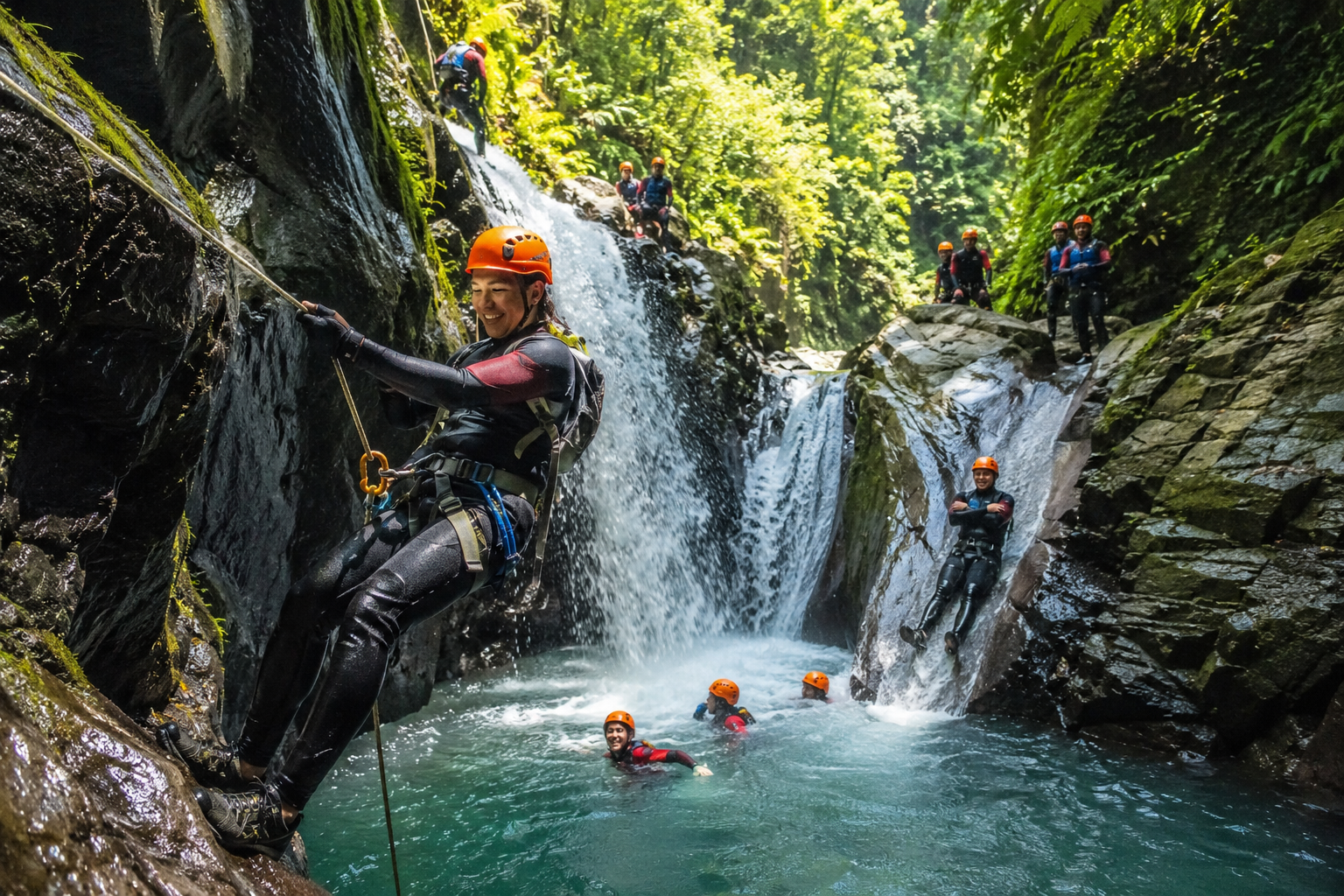 canyoning